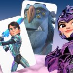 Trollhunters Rise of The Titans-kaartmatch